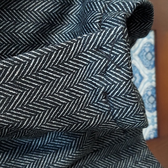 Land's End Sweater Blazer, Size 1X, NWT Herringbone Pattern - Picture 6 of 7